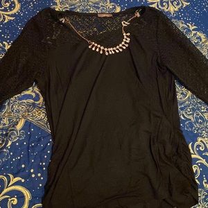 Blouse with Necklace